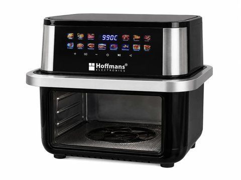 Аэрофритюрница Hoffmans HM-792 15 л &bull; Мультипечь-аэрогриль Hoffmans 2400 Вт с двумя ТЭНами и сенсорным управлением 58585 фото