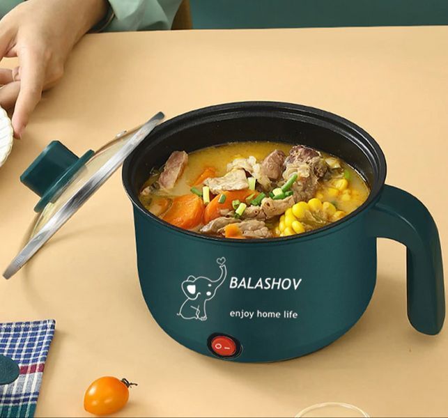 Пароварка Rice Cooker Скороварка &ndash; рисоварка электрическая паровая многофункциональная кастрюля 52676 фото