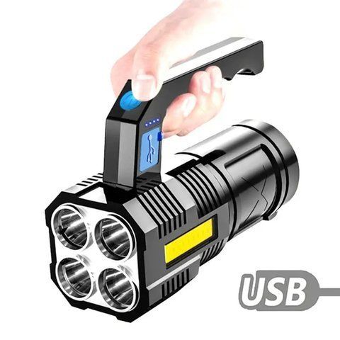 Вологостійкий ліхтар світильник Multi Fuction Portable Lamp на акумуляторі. Світлодіодний ліхтарик 4432578 фото