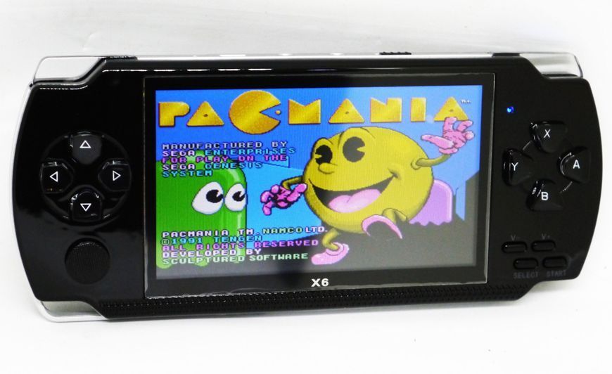 Детская игровая приставка консоль PSP X6 Mp5 4.3" для игр и просмотра мультфильмов Game Boy 1122 фото